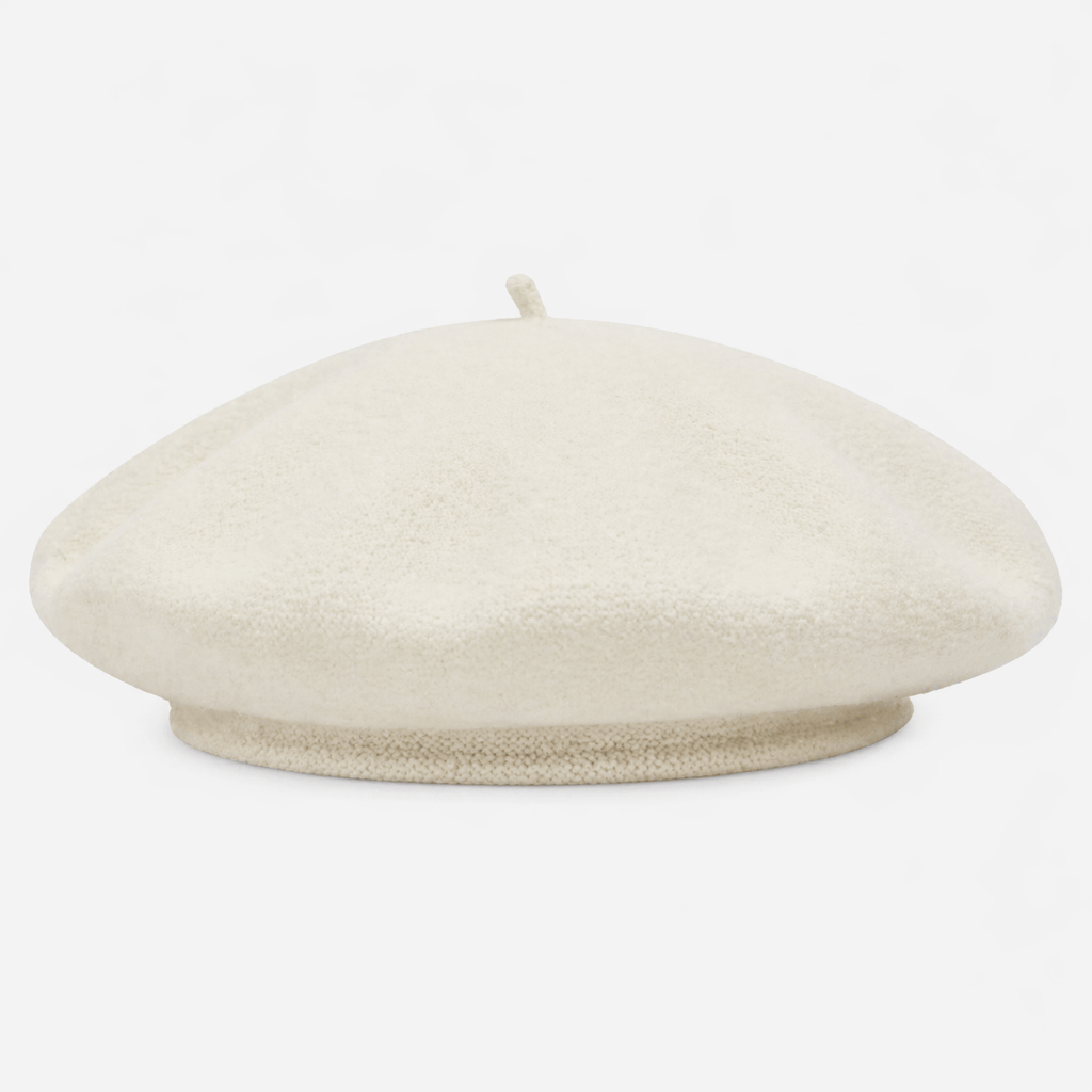 Béret Femme Blanc - NORA