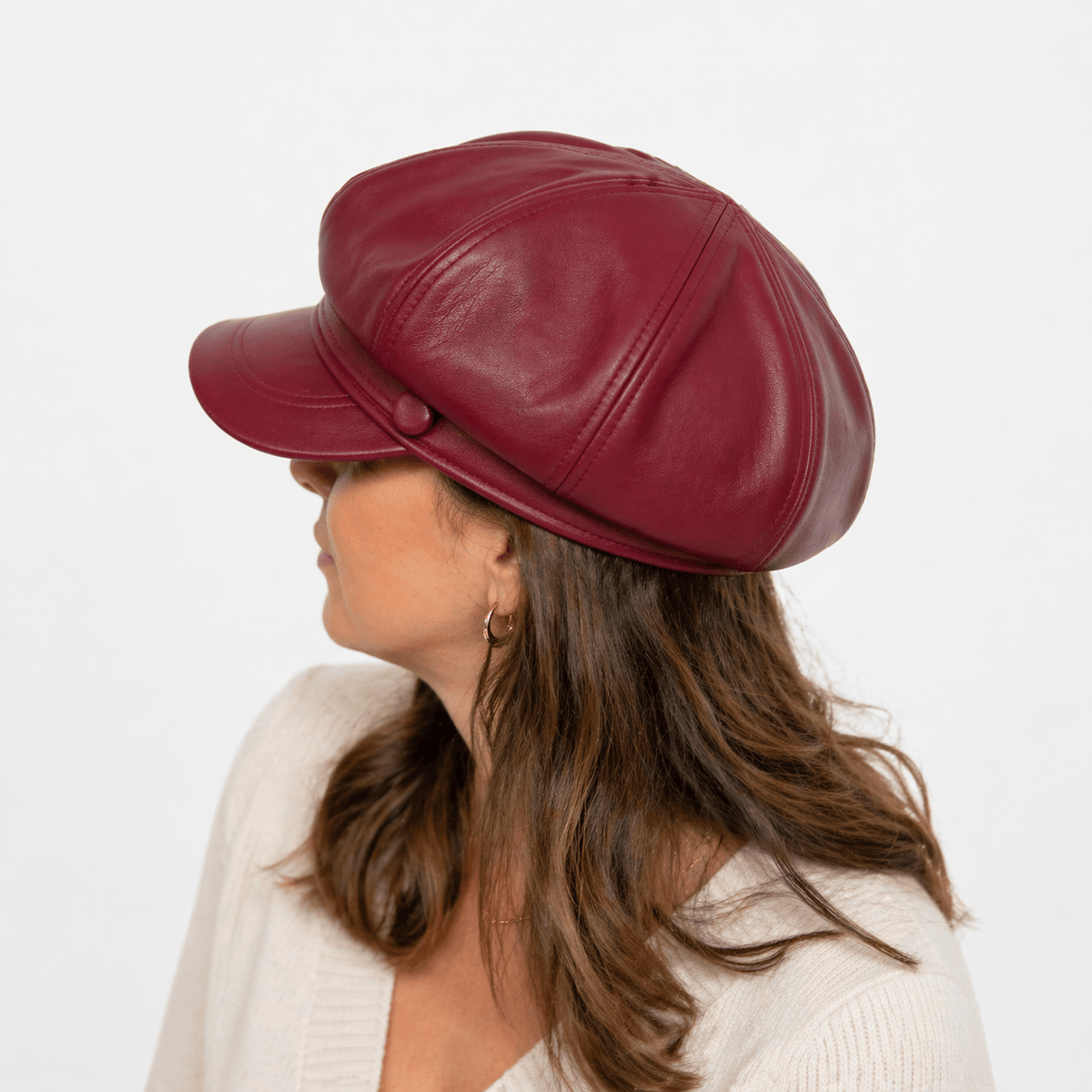Béret Femme Cuir - ELOA