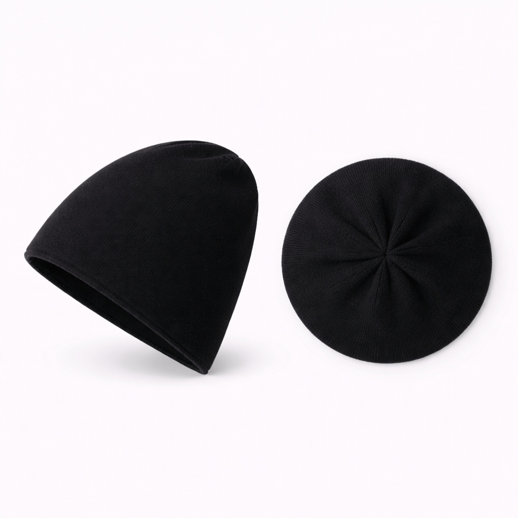 Bonnet Femme Noir - KARA