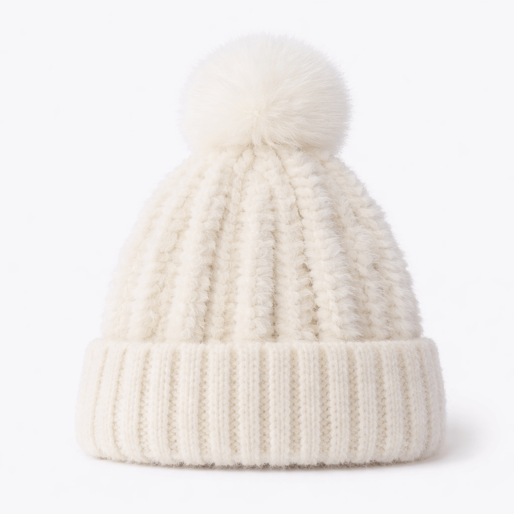 Bonnet Femme Pompon - JADE