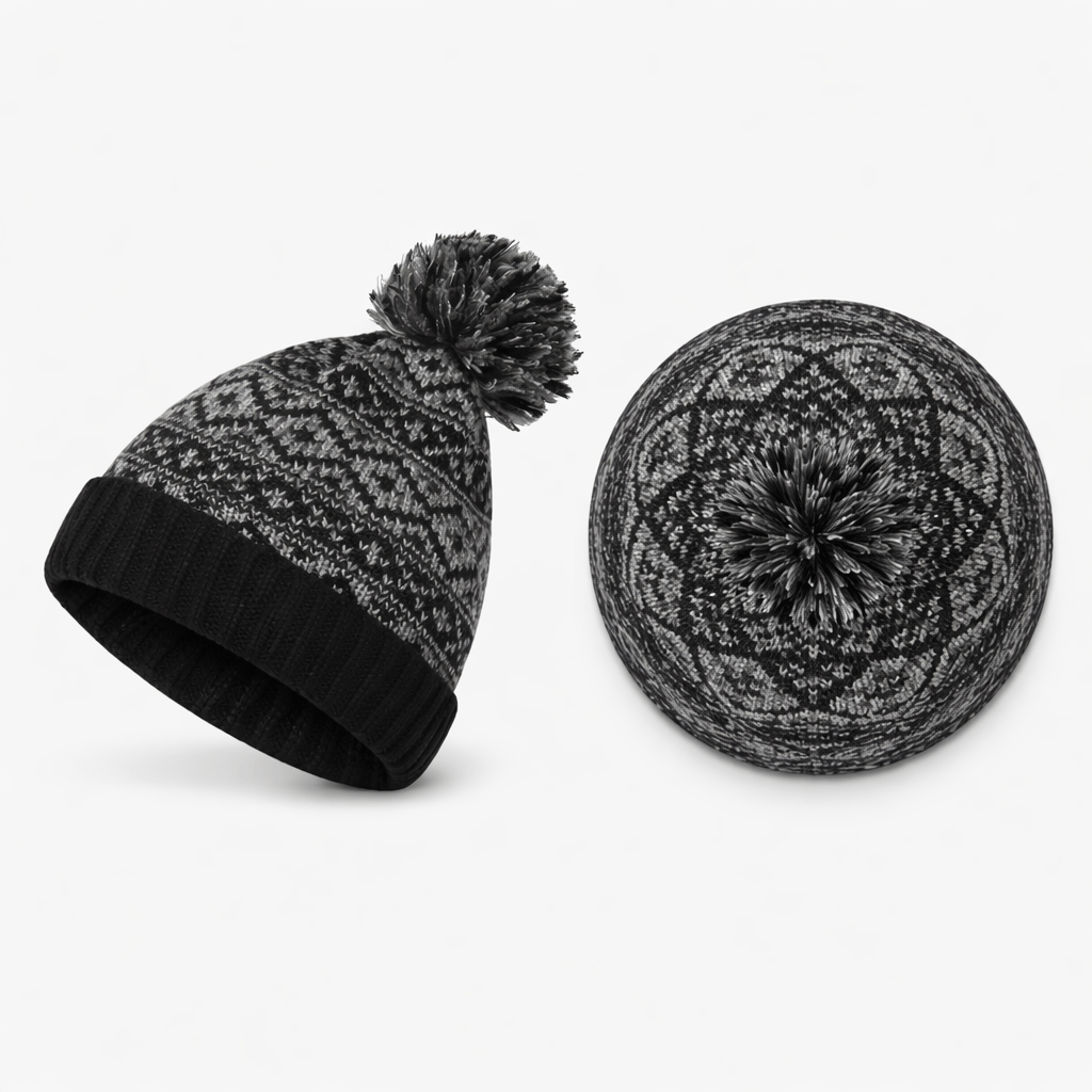 Bonnet Homme Pompon - JEAN