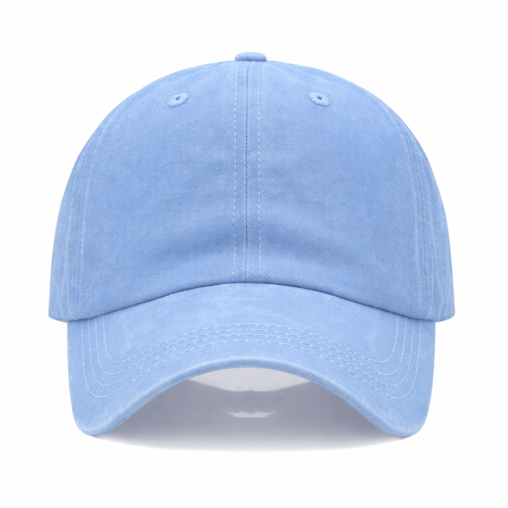 Casquette Baseball Coton Bleu Ciel - TINA