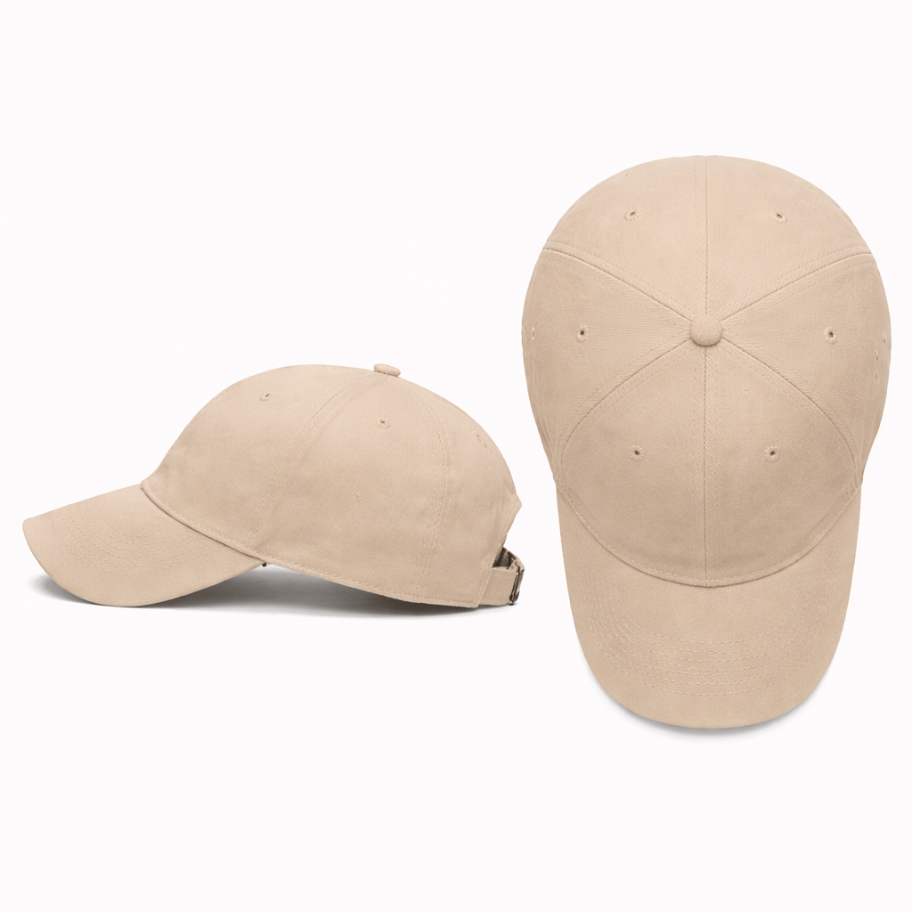Casquette Coton Femme Beige - SARA