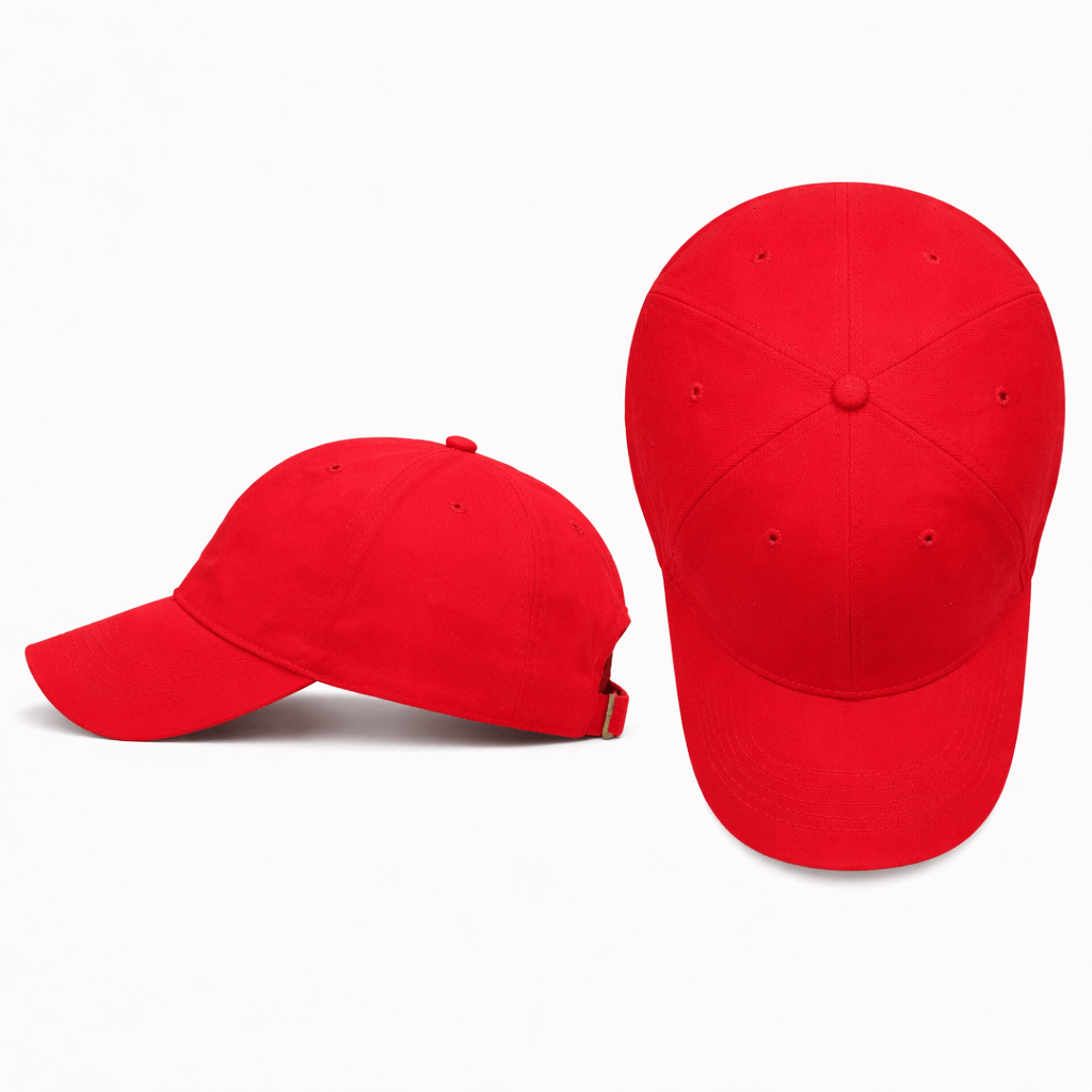 Casquette Coton Femme Rouge - WILLA