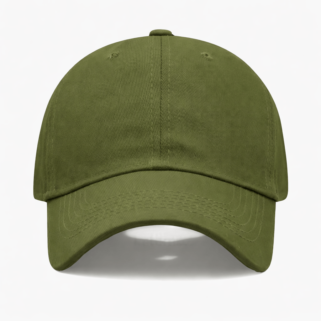 Casquette Coton Femme Verte - ZARA