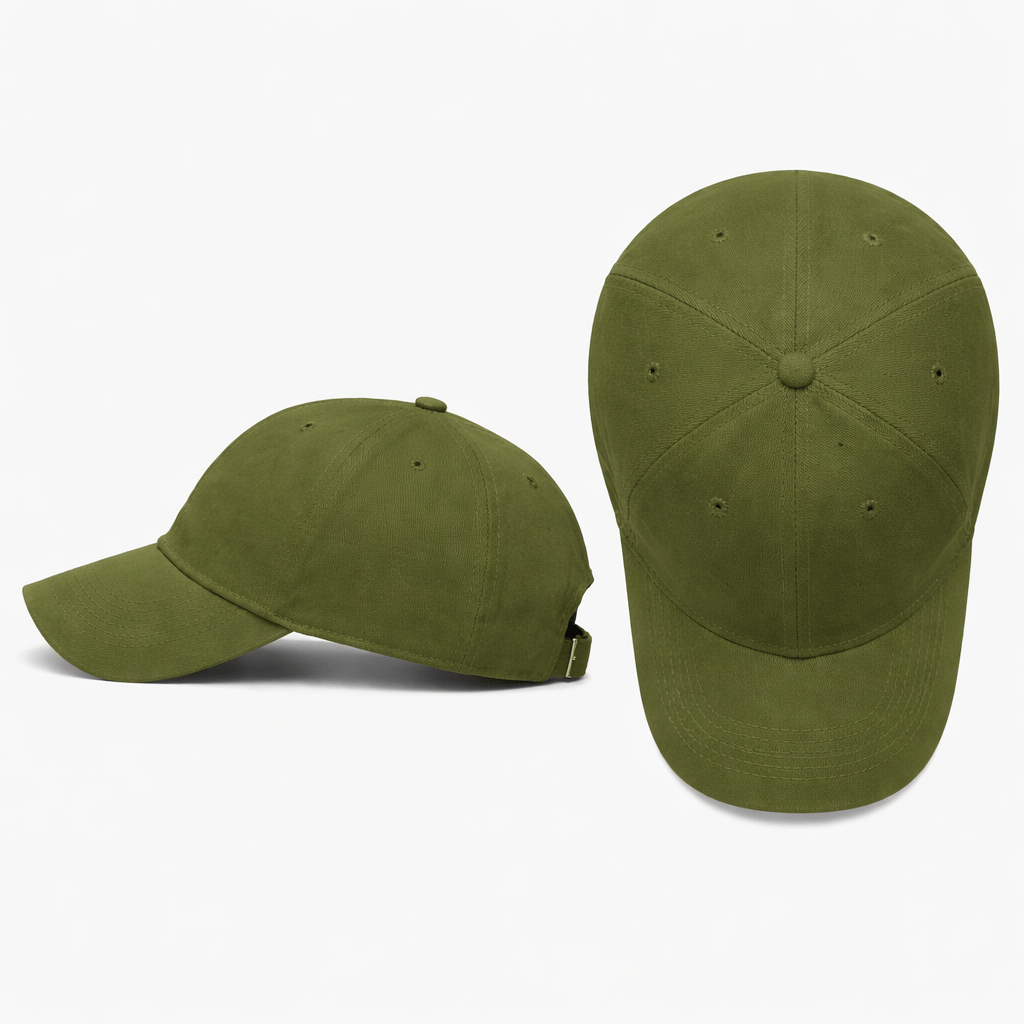 Casquette Coton Femme Verte - ZARA