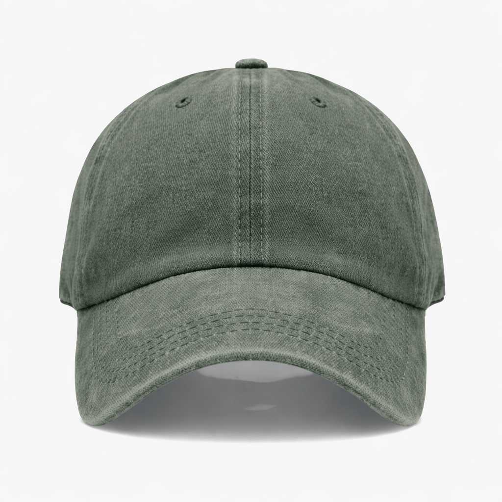 Casquette Coton Homme Kaki - AYLA