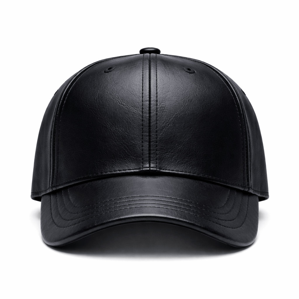 Casquette Cuir Femme Noire - MILO