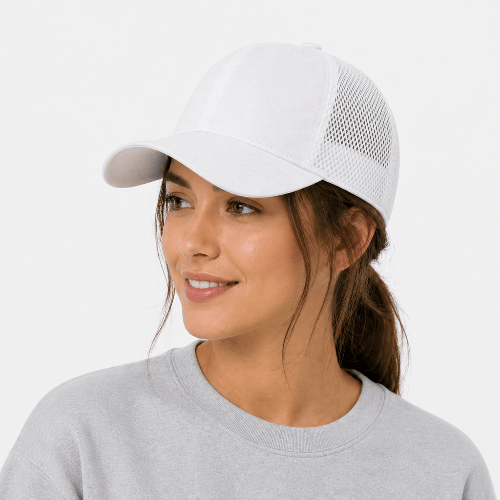 Casquette Femme Blanche - ADAM
