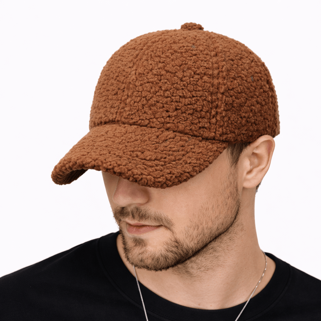 Casquette Feutre Laine Marron - MIRA