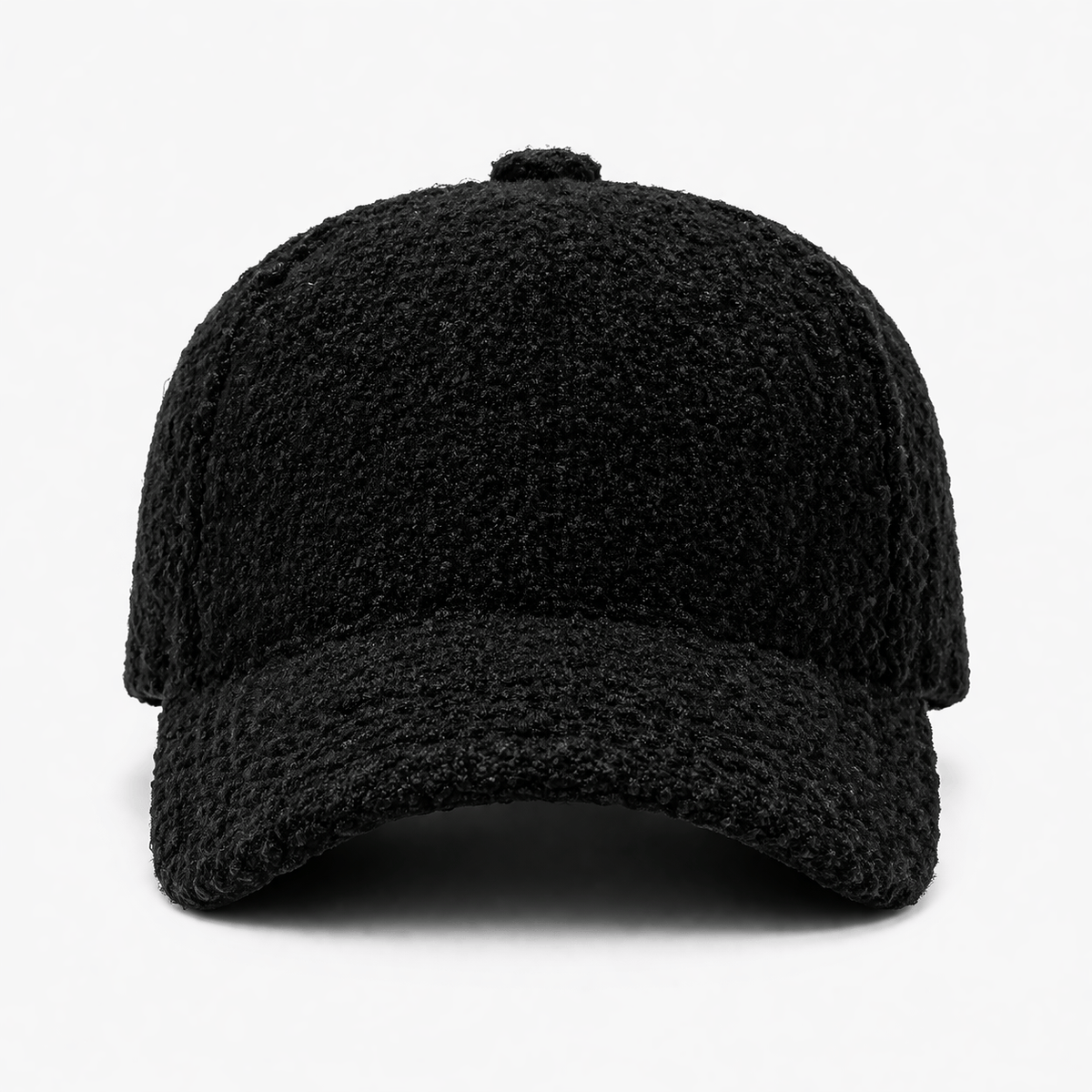 Casquette Gavroche Laine Noire - MINA