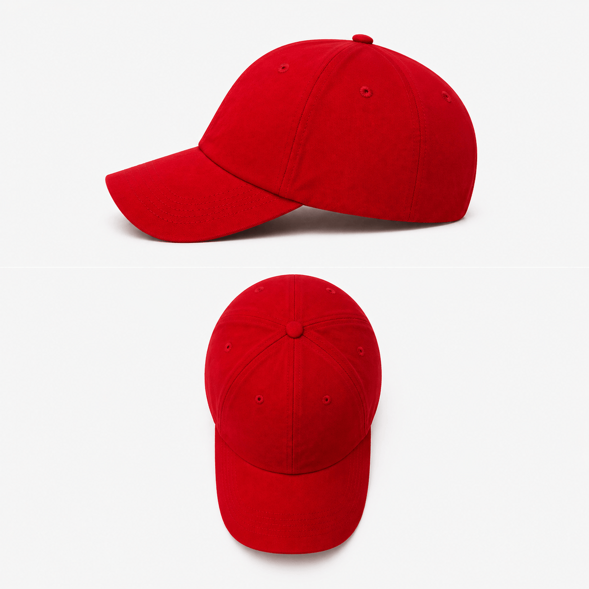 Casquette Homme Rouge - ADAM