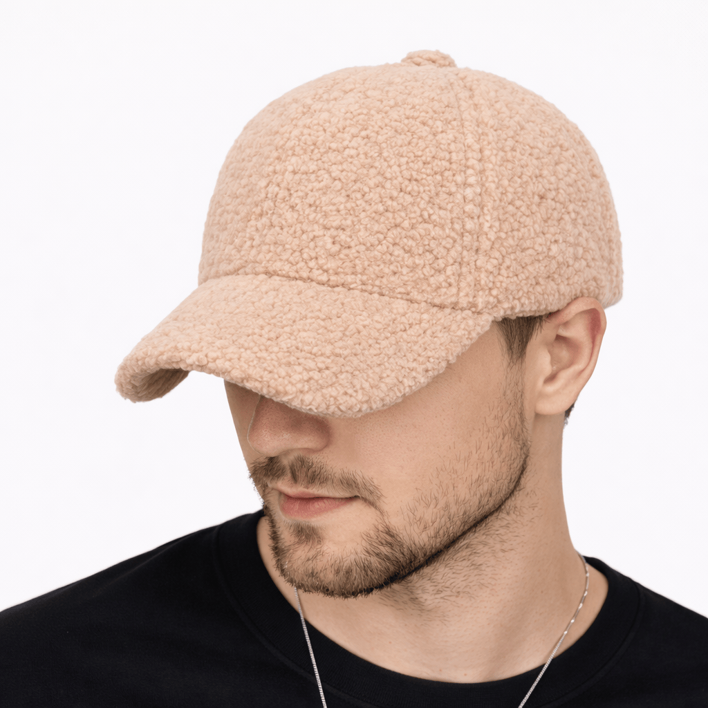 Casquette Laine Homme Beige - MONA