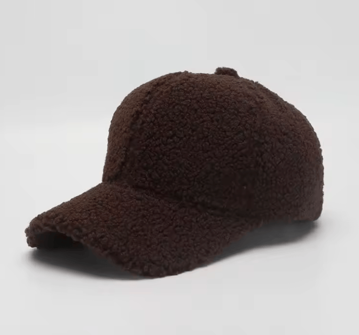 Casquette Laine Homme Marron - NINA