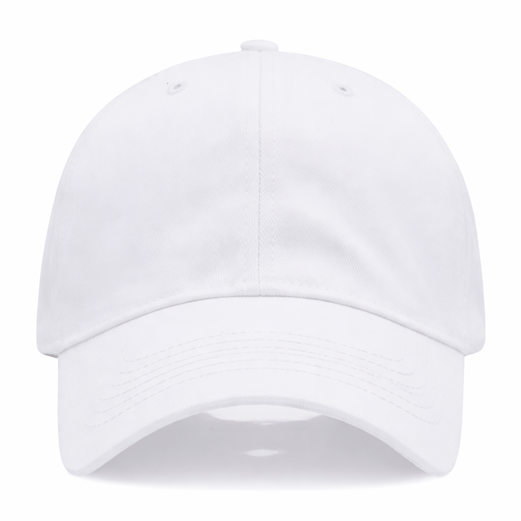 Casquette Snapback Coton Blanche - THEA