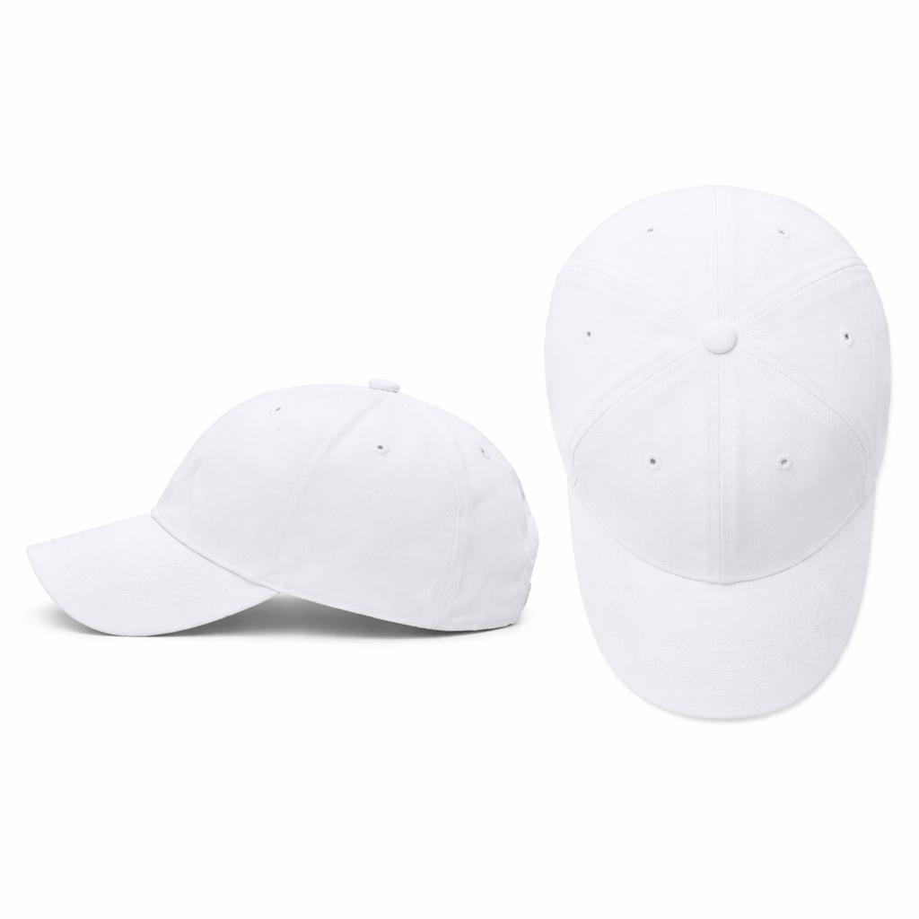 Casquette Snapback Coton Blanche - THEA
