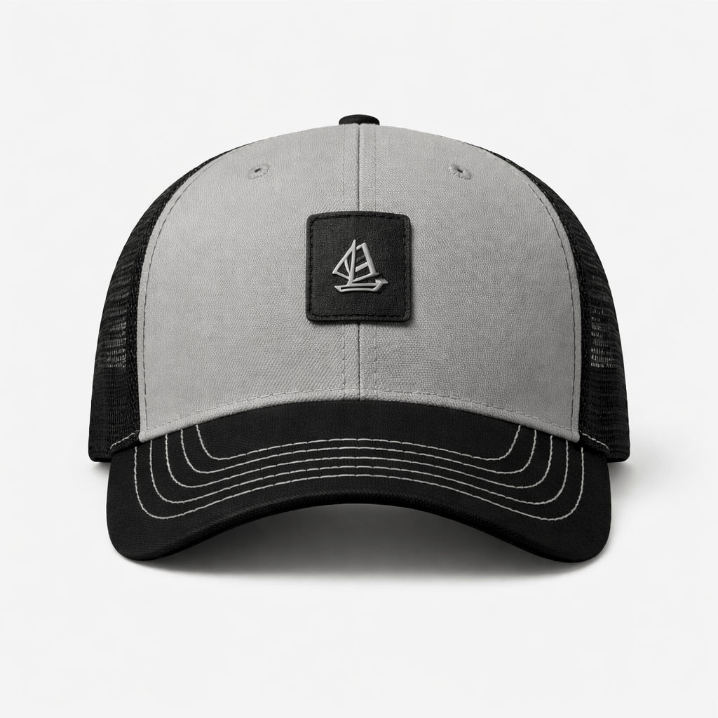 Casquette Trucker Grande Taille 65 cm Gris - ARLO