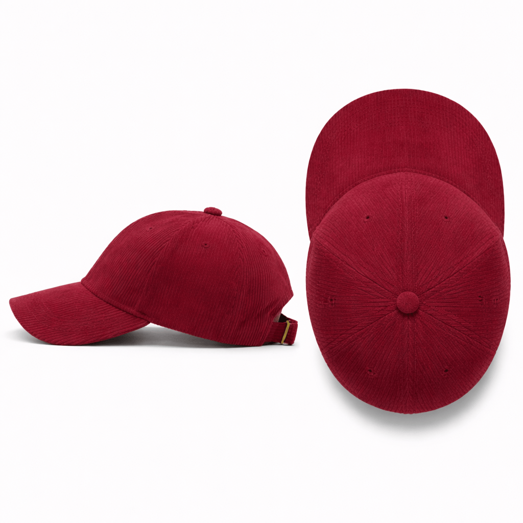 Casquette Velours Femme Bordeaux - BESS