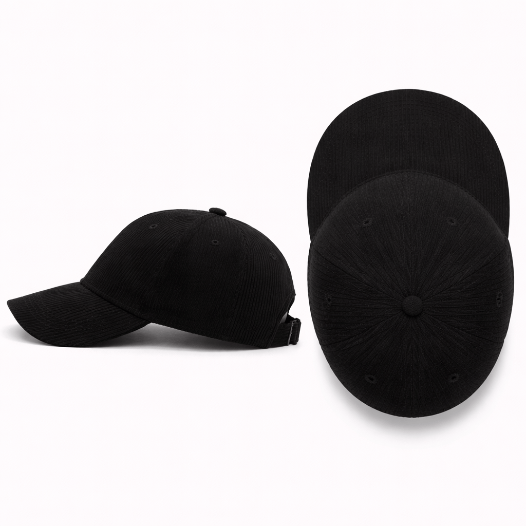 Casquette Velours Femme Noire - ELLA