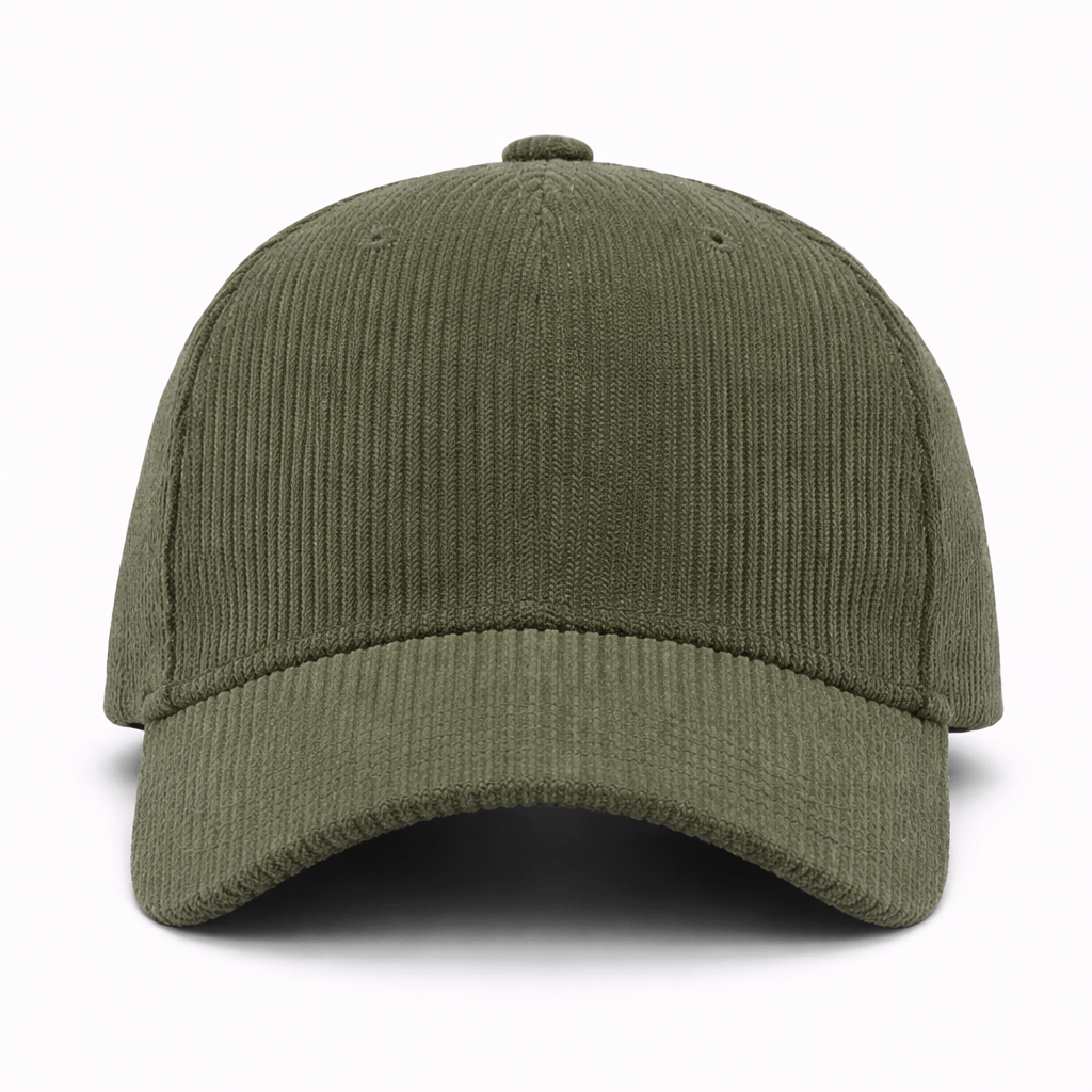 Casquette Velours Femme Vert Sapin - CLEO