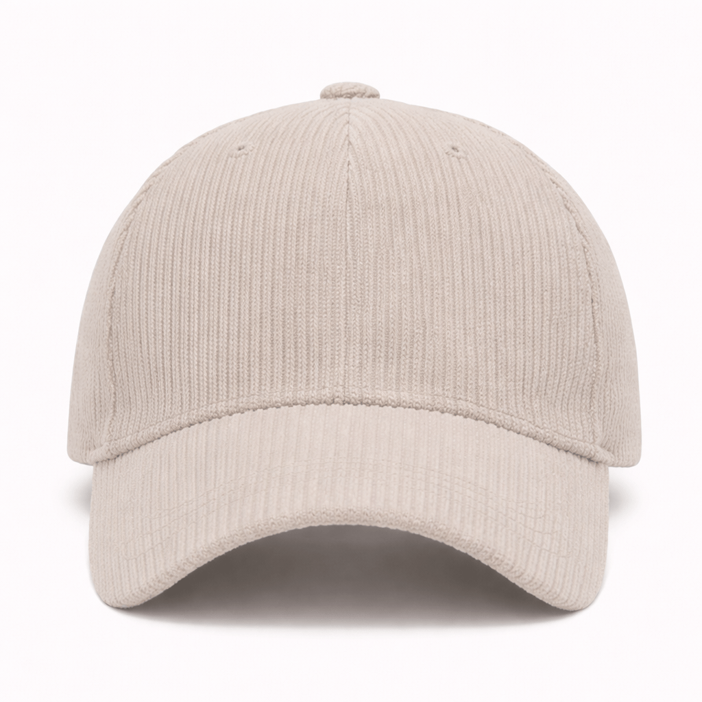 Casquette Velours Homme Beige - EMMA