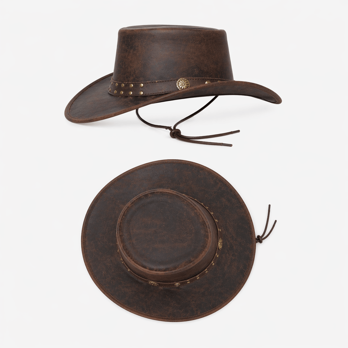 Chapeau Cowboy Cuir - LÉON