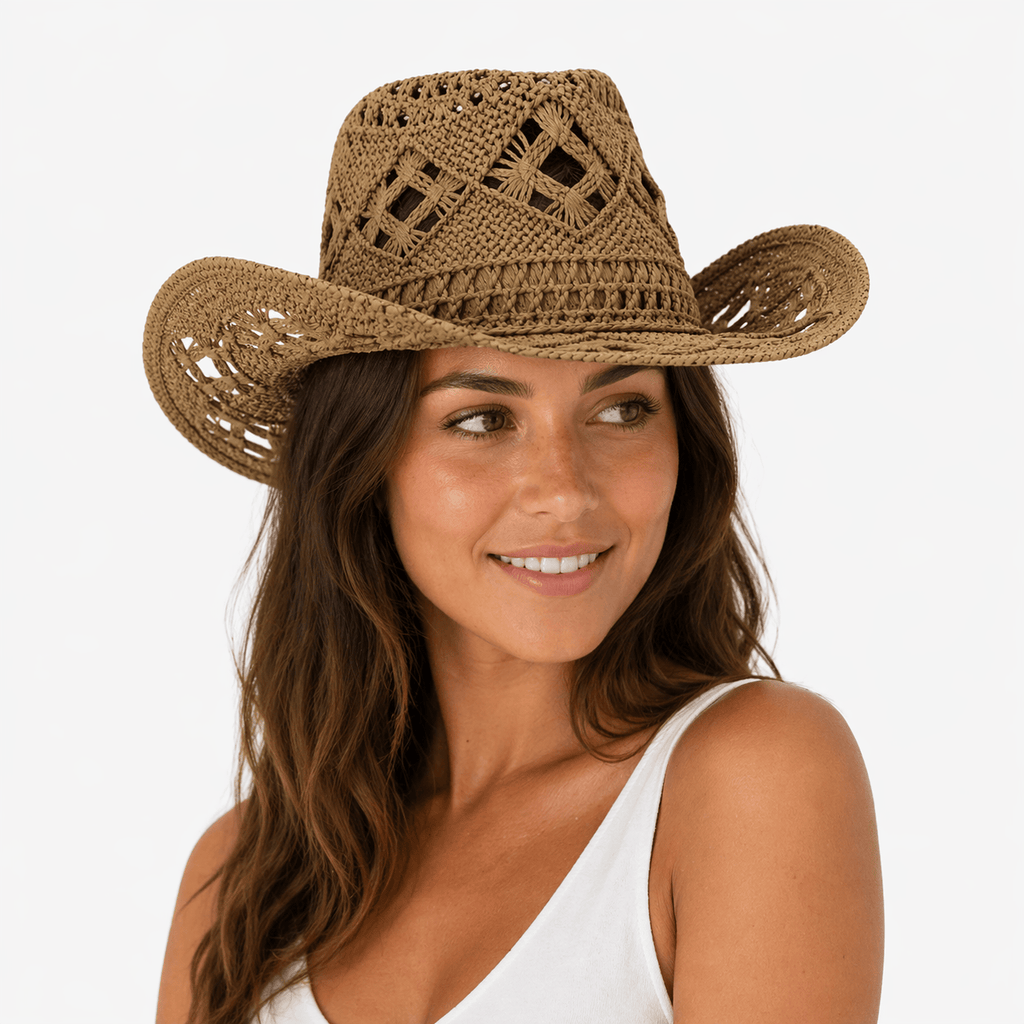 Chapeau Cowboy Paille - JEF