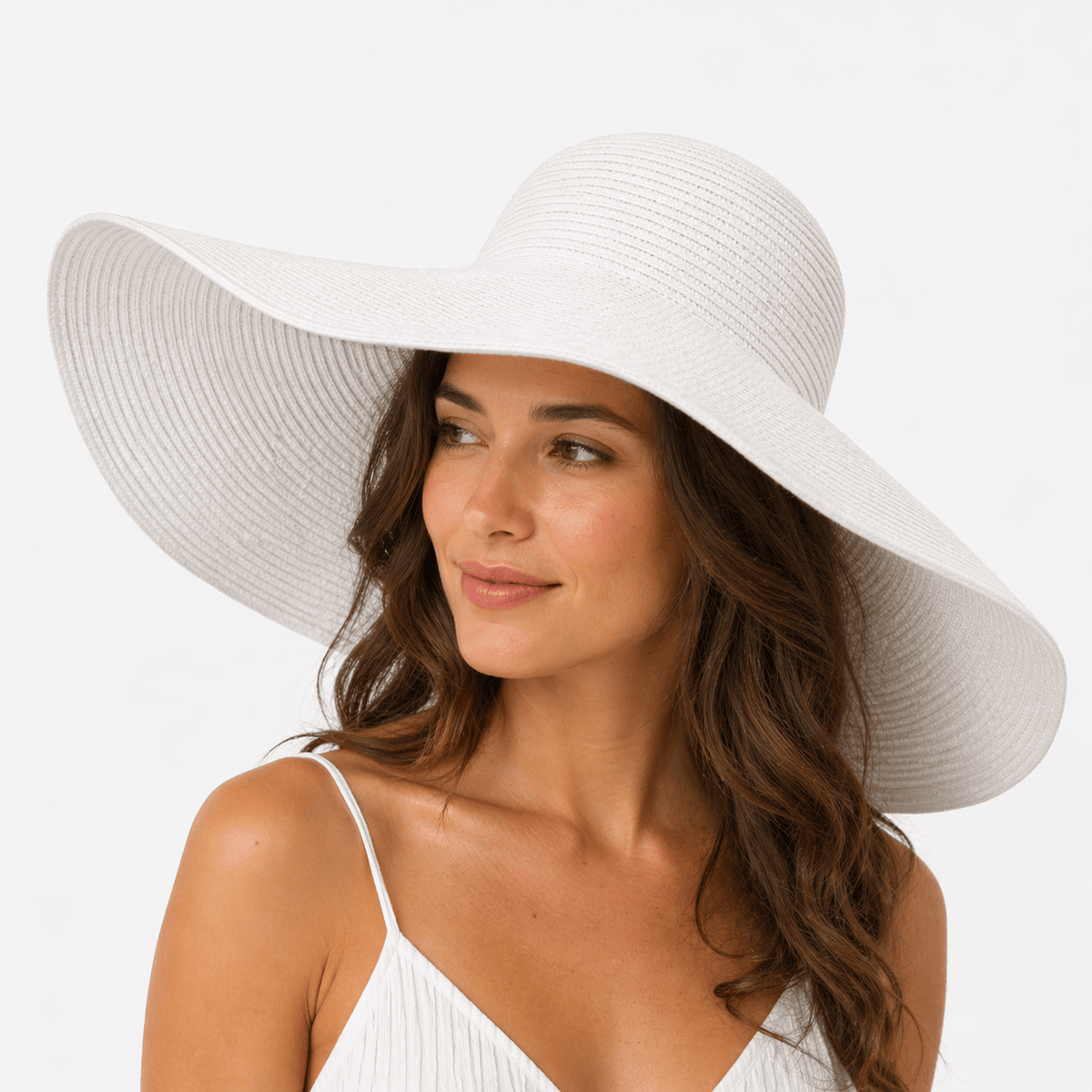 Chapeau de Paille Blanc - FADI