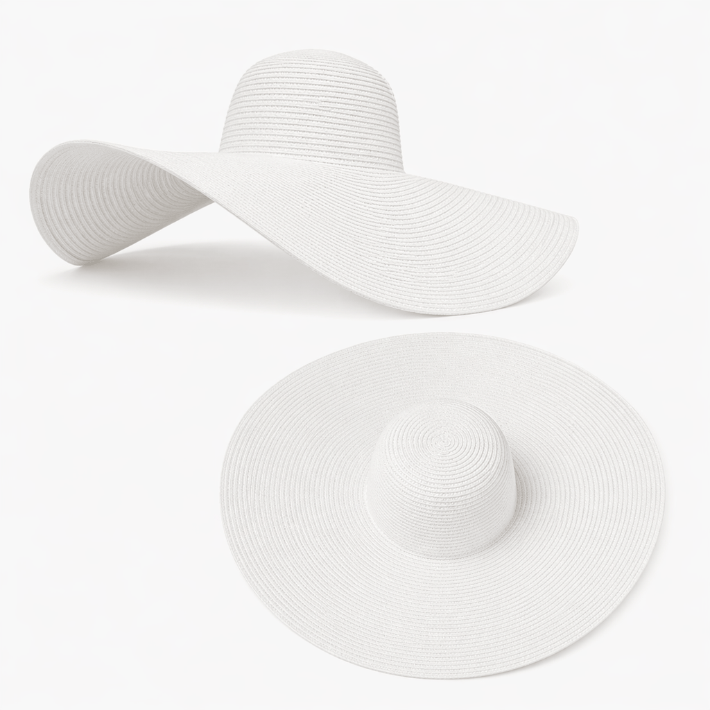 Chapeau de Paille Blanc - FADI