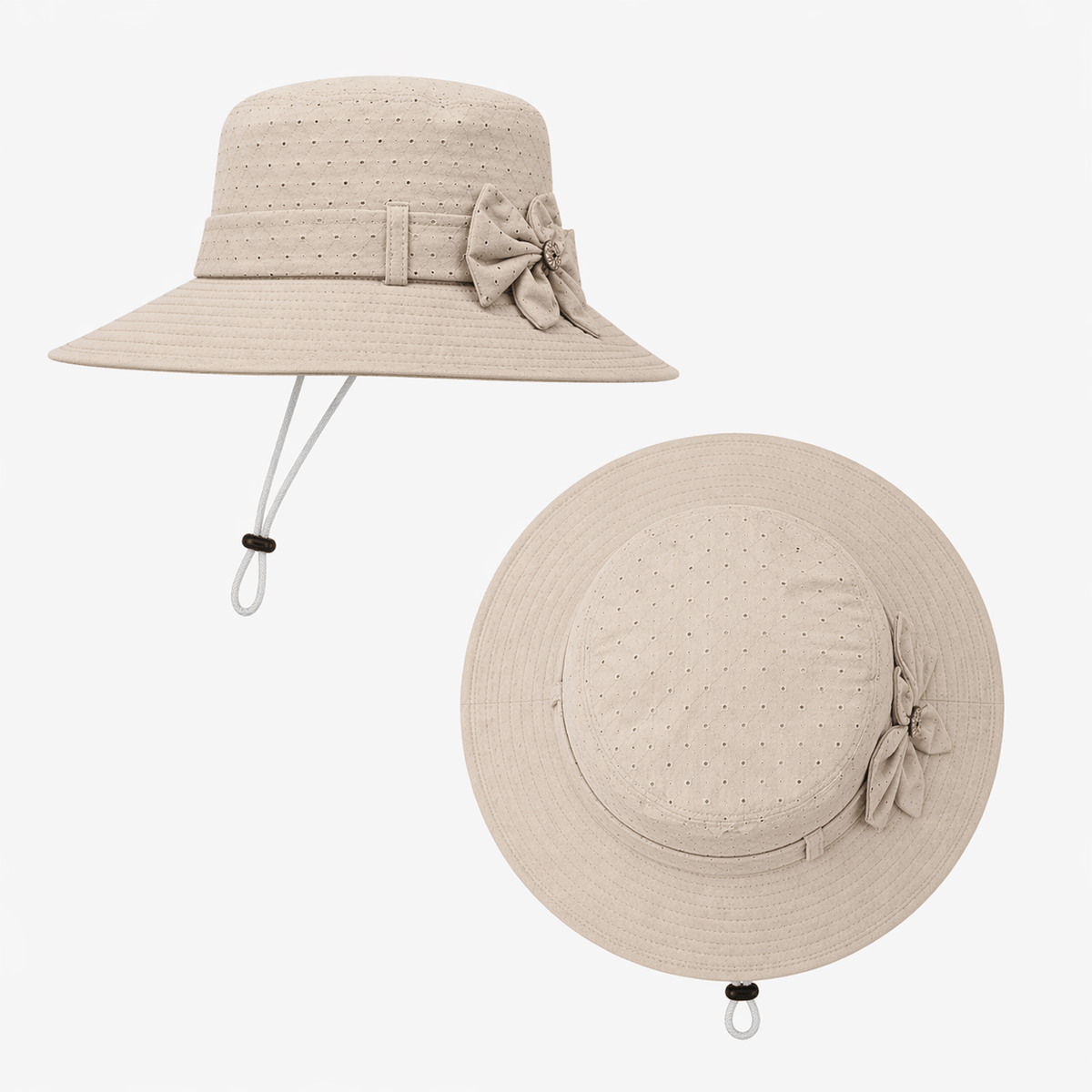 Chapeau Femme Beige - LOUISE